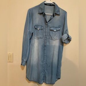Artigli blue chambray dress